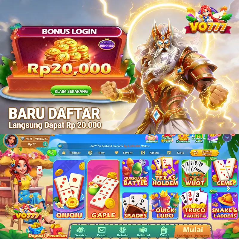 VO777 Masuk Resmi 2026 Aplikasi